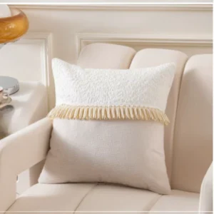 Pack de 2 Fundas de Cojín 45x45 cm Beige - imagen 2