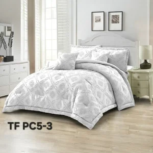 Cubrecama quilt verano semi acolchados diseño Blanco