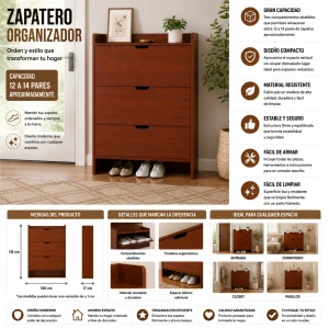 Mueble Zapatero Organizador Estante para Zapatos