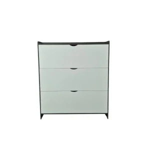 Zapatero Organizador Estante Armario 115Alto x 100 x 17cm Blanco gris - Angeles del Hogar Chile