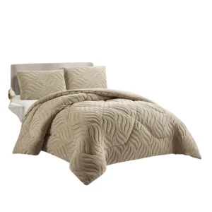 Plumon Texturizado Tf Nuevo 2 Plazas - Angeles del Hogar Chile