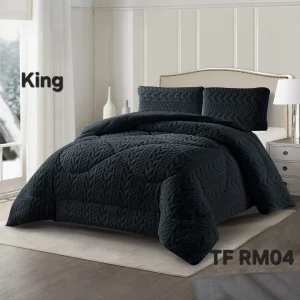 Plumón Texturizado Tf Nuevo King Negro Diseño 8 - imagen 2