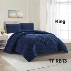 Plumón Texturizado Tf Nuevo King Azul Diseño 11 - imagen 2