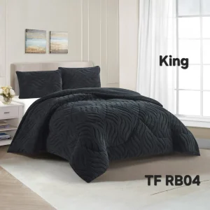 Plumón Texturizado Tf Nuevo King Negro Diseño 12 - imagen 2