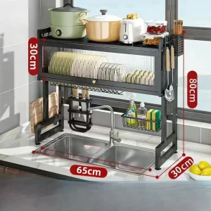 Organizador y Escurridor de Platos con 1 Gabinete 65 cm - imagen 2