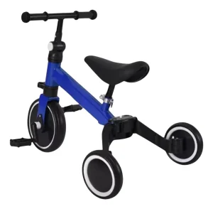 Bicicleta de Equilibrio y Triciclo 3 en 1 Plegable Rosa Diseño 1 - imagen 3