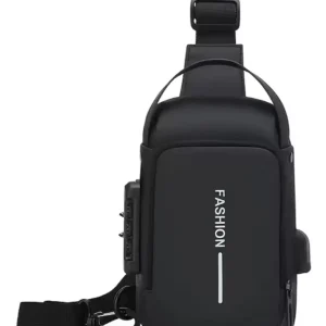 Bolso Bandolero Impermeable Con Puerto USB Unisex