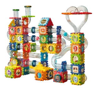 Set De Construccion Magnetico Bloques Juegos Niños 269 Piezas