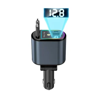 Cargador para Auto 120w 4 en 1 Carga Rápida - imagen 2
