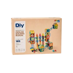 Set De Construccion Magnetico Bloques Juegos Niños 185 Piezas