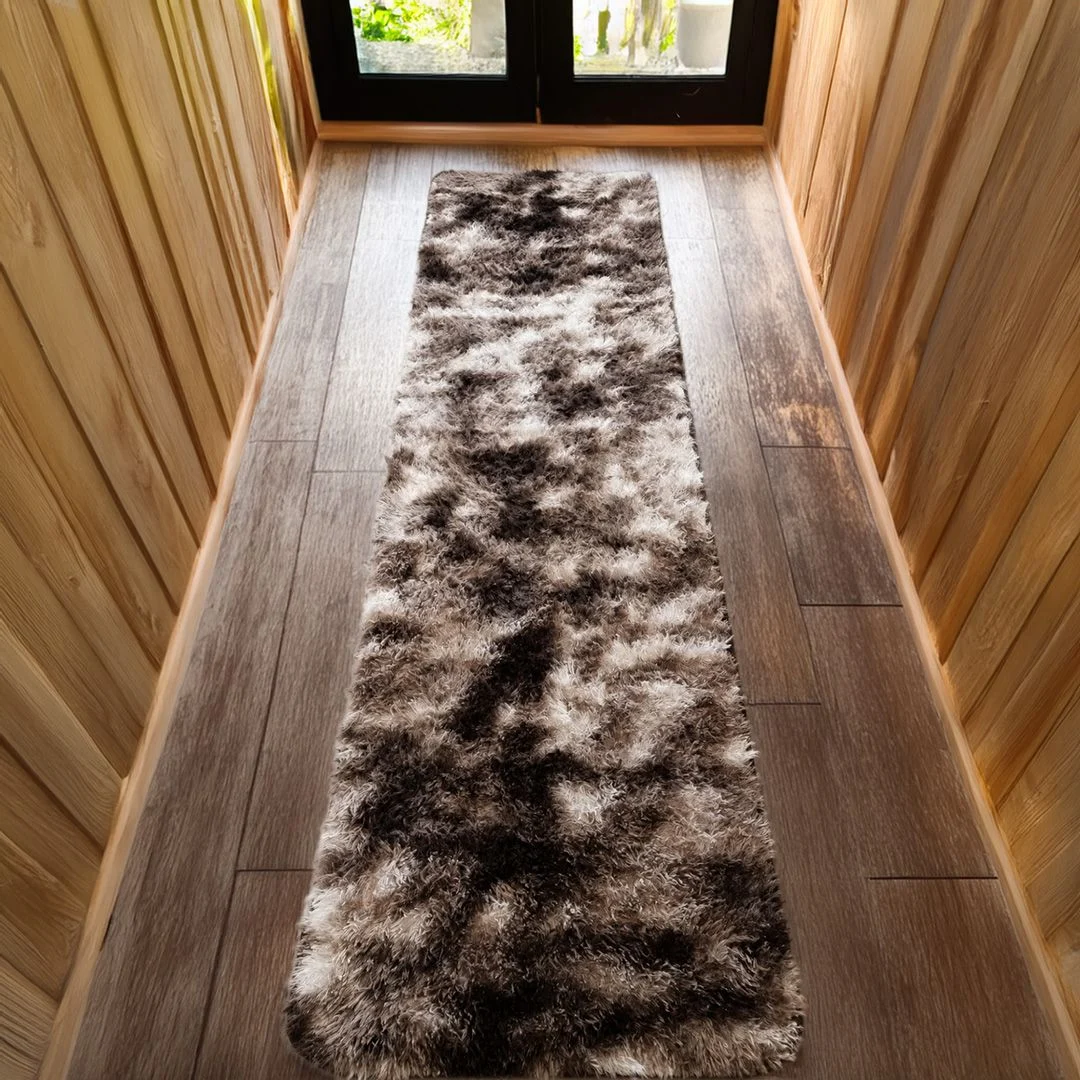 Alfombra Pasillera Tipo Shaggy medida 55 x200 cm 6 - Imagen 2