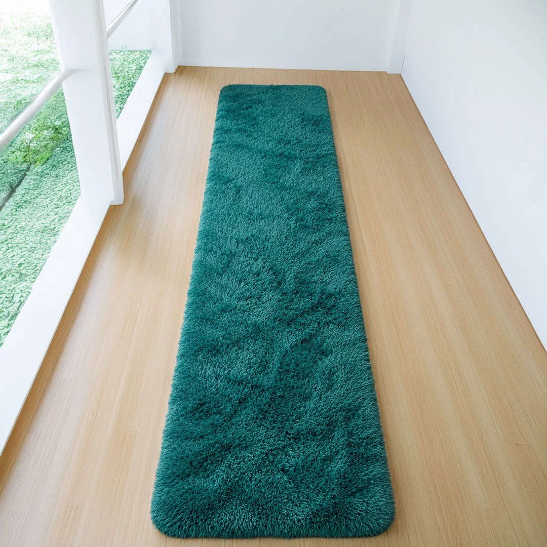 Alfombra Pasillera Tipo Shaggy medida 55 x200 cm 7 - Imagen 3