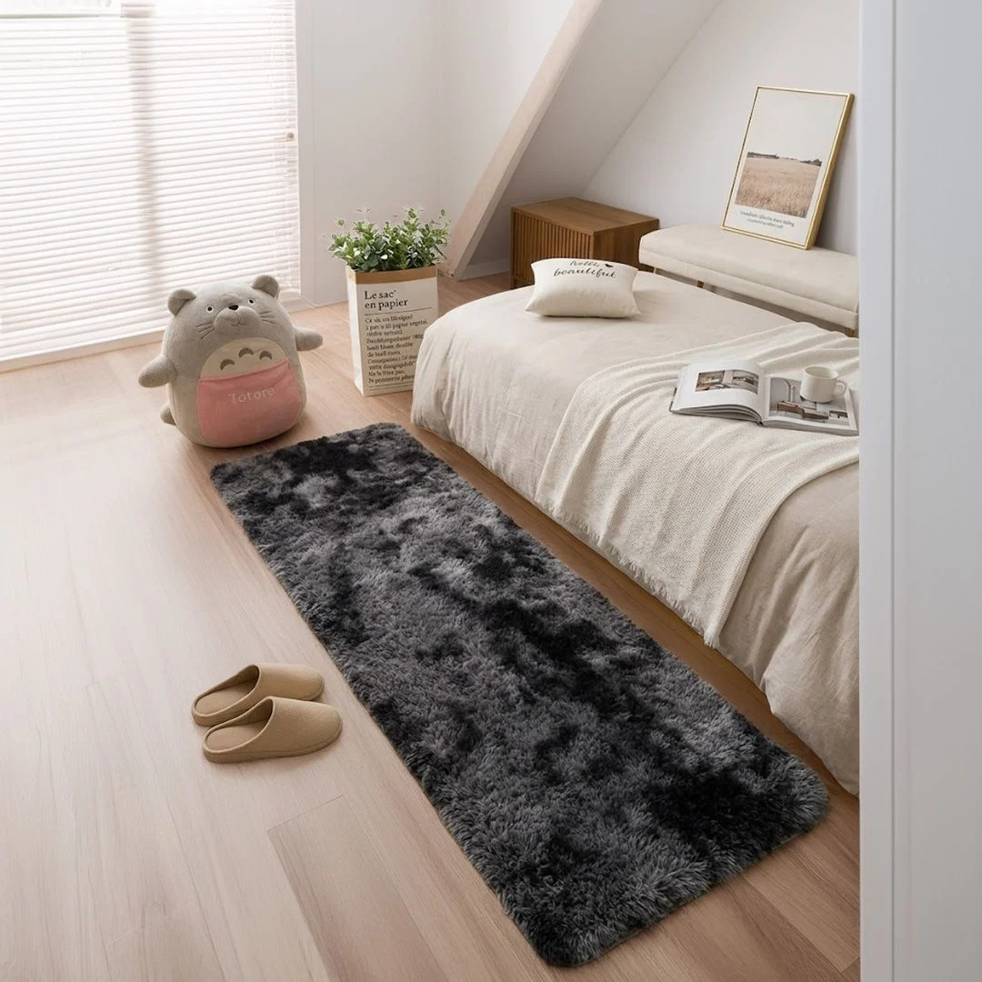 Alfombra Pasillera Tipo Shaggy medida 55 x200 cm 12 - Imagen 4