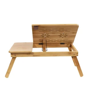 Mesa Plegable Para Cama y Notebook Multifuncional De Madera