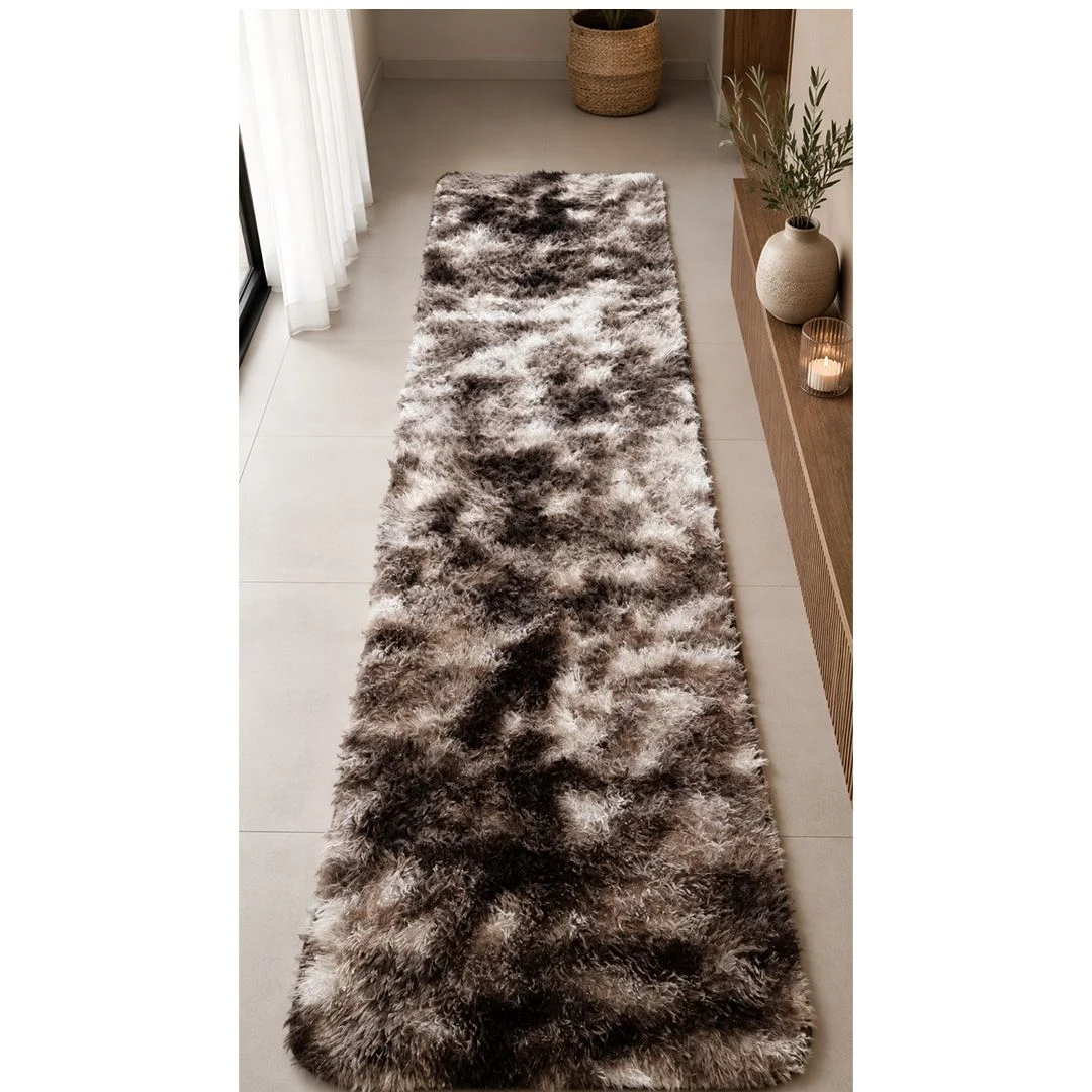 Alfombra Pasillera Tipo Shaggy medida 55 x200 cm 6 - Imagen 4
