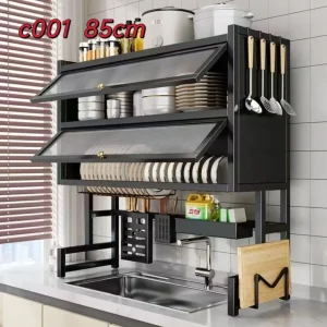 Escurridor Secador Loza Platos 3 Niveles Organizador 85 cm - imagen 5
