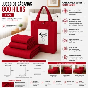 Juego de Sábanas Mp Tamaño King 800 Hilos Calipso Diseño 6 - imagen 3