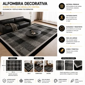 Alfombras Con Diseno 3D Medidas 200 x 240 cm