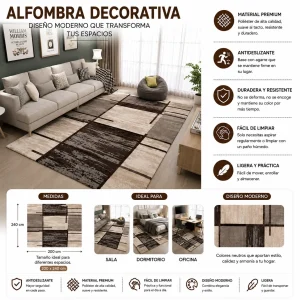 Alfombras Con Diseno 3D Medidas 200 x 240 cm