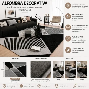 Alfombras Con Diseno 3D Medidas 200 x 240 cm