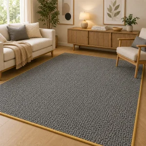Genérico | Alfombra Sisal Medida 150x200 Color Gris - imagen 3