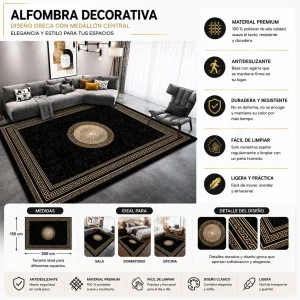 Alfombra Con Diseño 150x200cm Meipulis