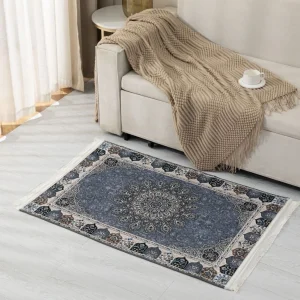 Alfombra Decorativa con Flequillos 80x120 cm Diseño 5