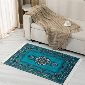 Alfombra Decorativa con Flequillos 80x120 cm Diseño 2