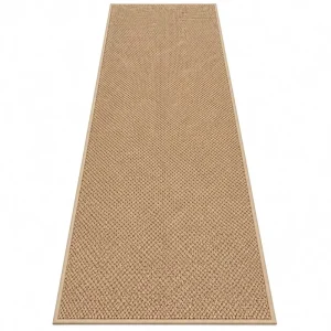 Alfombra Pasillera Estilo Sisal 60x200 cm Color Café