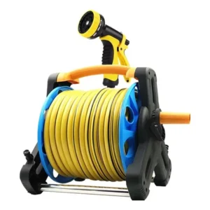 Manguera Retráctil Carrete y Pulverizador Accesorios Jardín Diseño 2