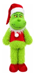 Muñeco Navideño Grinch Peludo con Patas Largas 56 cm