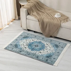 Alfombra Decorativa con Flequillos 80x120 cm Diseño 4