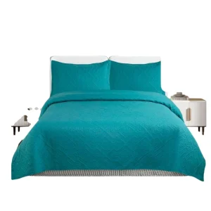 Cubrecama Quilt de Verano TF 1.5 Verde Diseño 4