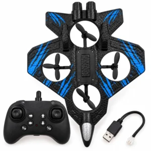 Drone X25 Fighter 360 con Control Remoto Negro Diseño 2 - imagen 3
